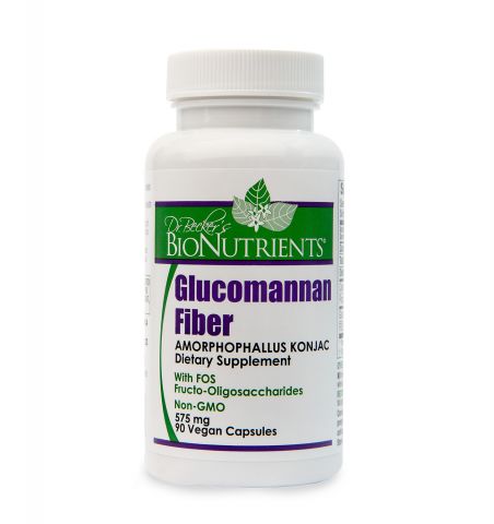 Glucomannan Fiber, 575mg, 90 Vegan Capsules